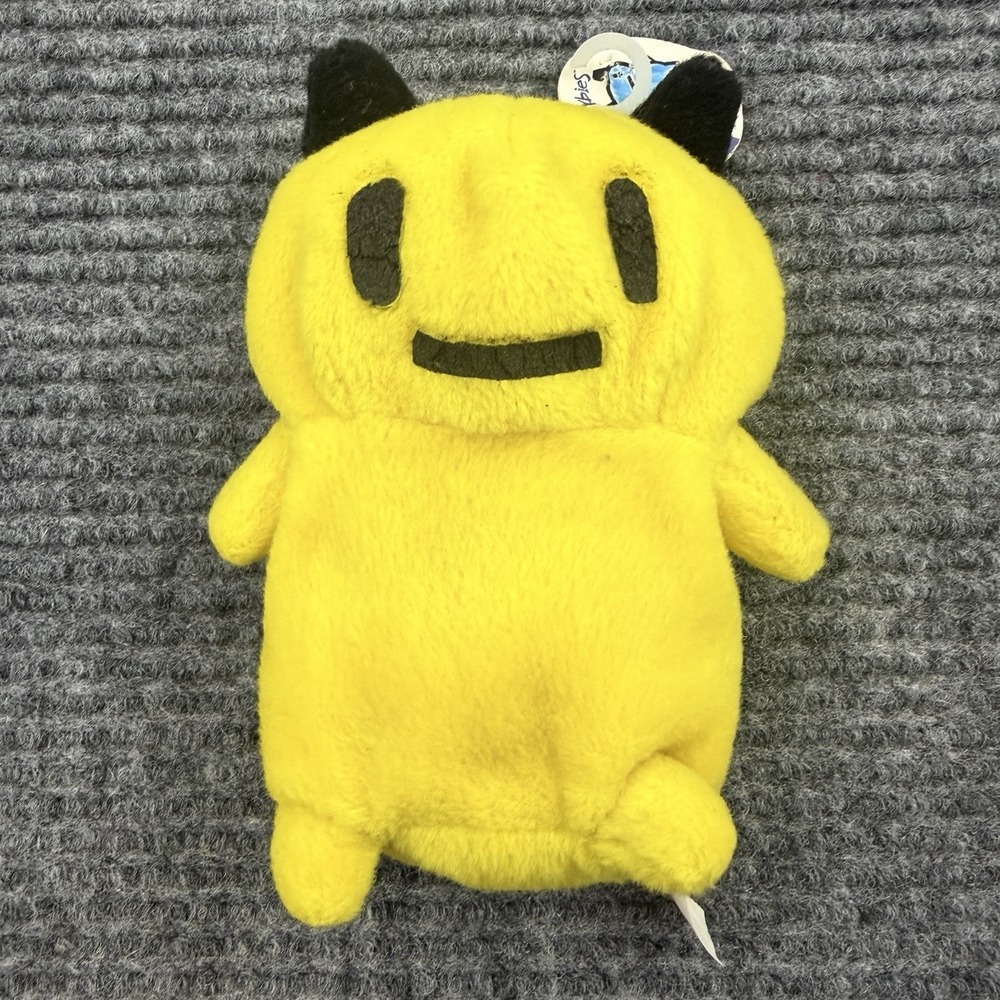 Vintage‎ 1997 Tamagotchi Cybies Mametchi Bean Bag Plush Bandai New With Tags